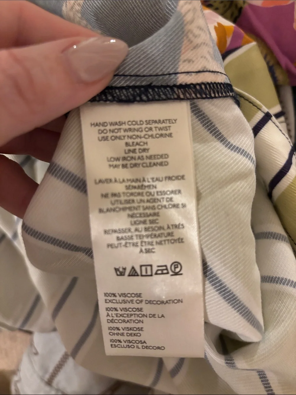 Anthropologie Maeve The Soren Long Sleeve Shirtdress-Mixed Print- Size XL - Picture 9 of 10